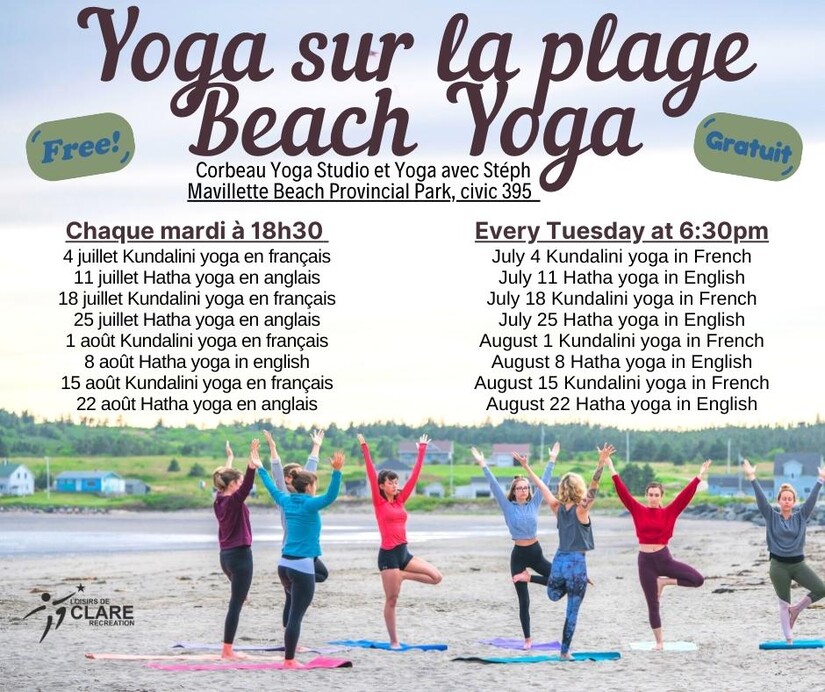 Beach Yoga-Recreation